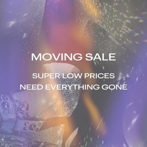 Closet clean out moving sale. NEED EVERYTHING GONE